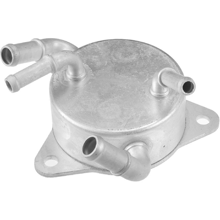 Engine Oil Cooler Compatible for Honda Civic 2006-2011, Durable Aluminum Alloy Silver Tone Transmission Oil Cooler