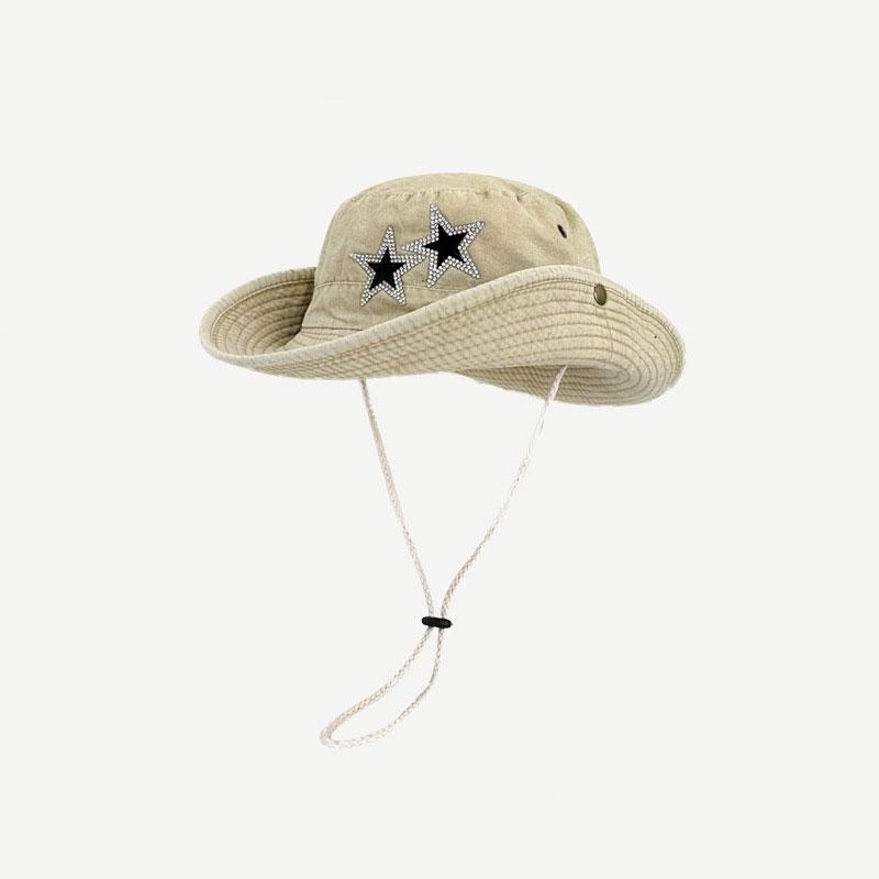 Летняя милая крутая ковбойская шляпа в стиле вестерн, женская винтажная шляпа от солнца для отдыха и рыбалки, альпинистская шляпа, модная кепка