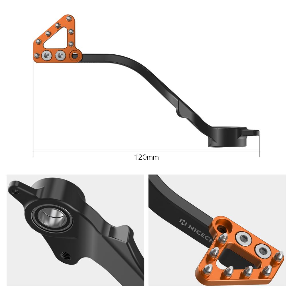For Husqvarna 701 Enduro Supermoto 2020-2024 Brake Pedal Lever GasGas 700 SM/ES 2022-2024 KTM 690 Enduro R SMC R 2019-2024