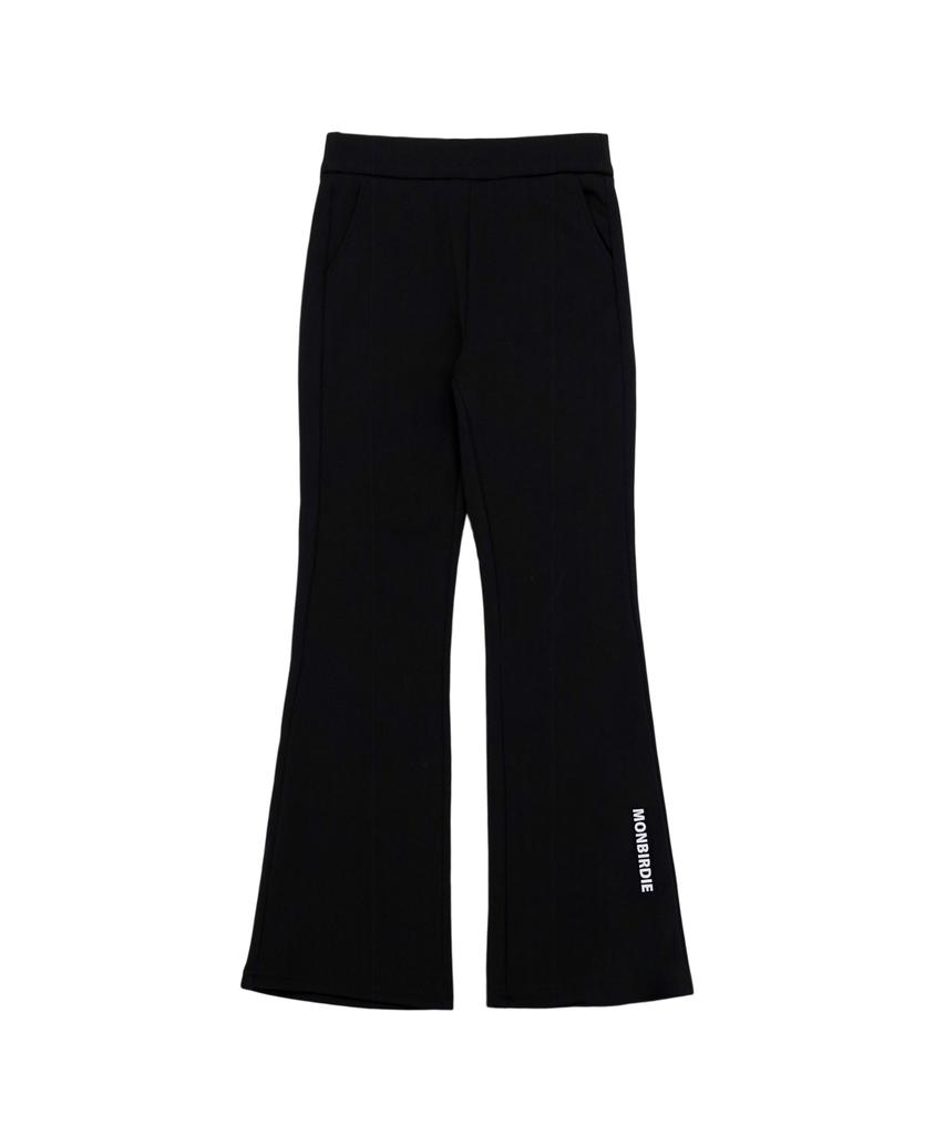 MONBIRDIE GOLF Martin Balance Fleece-Lined Bootcut Pants Black