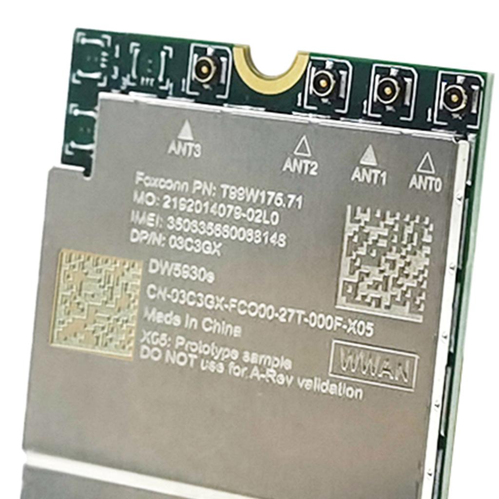 T99W175 X55-5G WLAN-карта M2-Разъем WWAN Встроенная антенна для ноутбуков Precision 7760 7560 Latitude 9420 9430 2 в 1