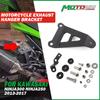 MOTO4U For KAWASAKI NINJA300 NINJA 250 K300 2013 2014 2015 2016 2017 Motorcycle Aluminum Exhaust Hanger Muffler Bracket Kit