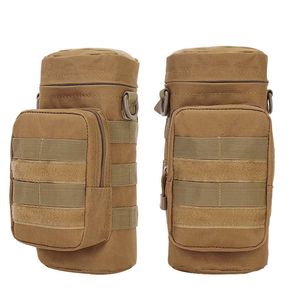 Тактическая сумка для бутылки с водой Molle, держатель для путешествий, кемпинга, пешего туризма, велоспорта, рыбалки, охоты, бутылки с водой, переноска для чайника