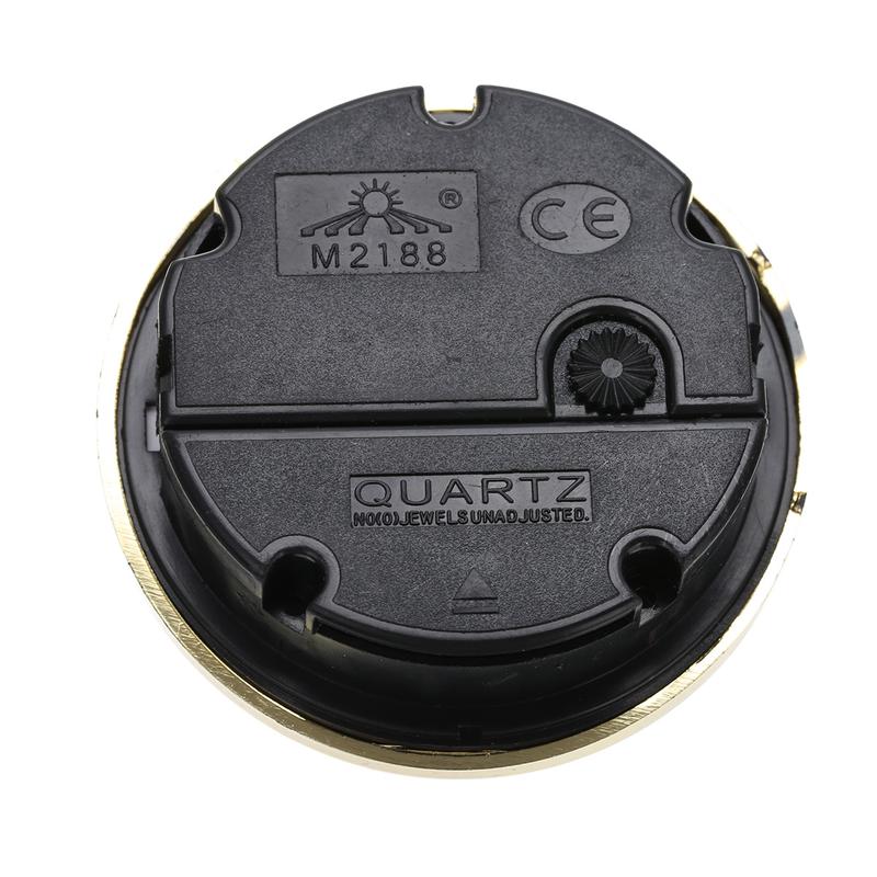 2-1 / 2" (65мм) Классические часы ремесло кварцевый механизм круглые часы головка вставка римский номер Mayitr