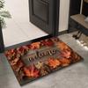 Осенний День Благодарения Кленовые листья Приветственный коврик для двери Нескользящий напольный коврик Гостиная Вход Кухня Коридор Балкон Ковры Домашний декор
