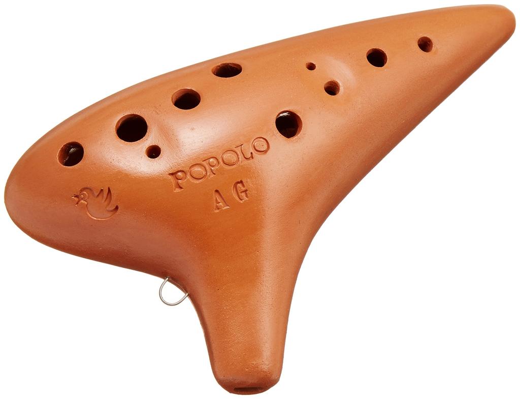 POPOLO Ocarina S-AG (Alto G) Terracotta