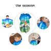Waterproof Kids Haircut Cape Cloth Hairdresser Hairdressing Salon Barber Apron