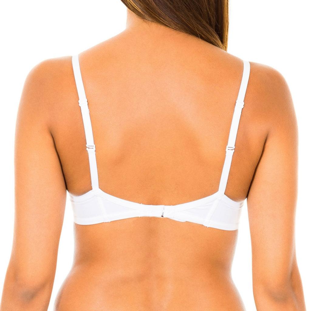 Женский базовый бюстгальтер из микрофибры с чашечками и без косточек 09443