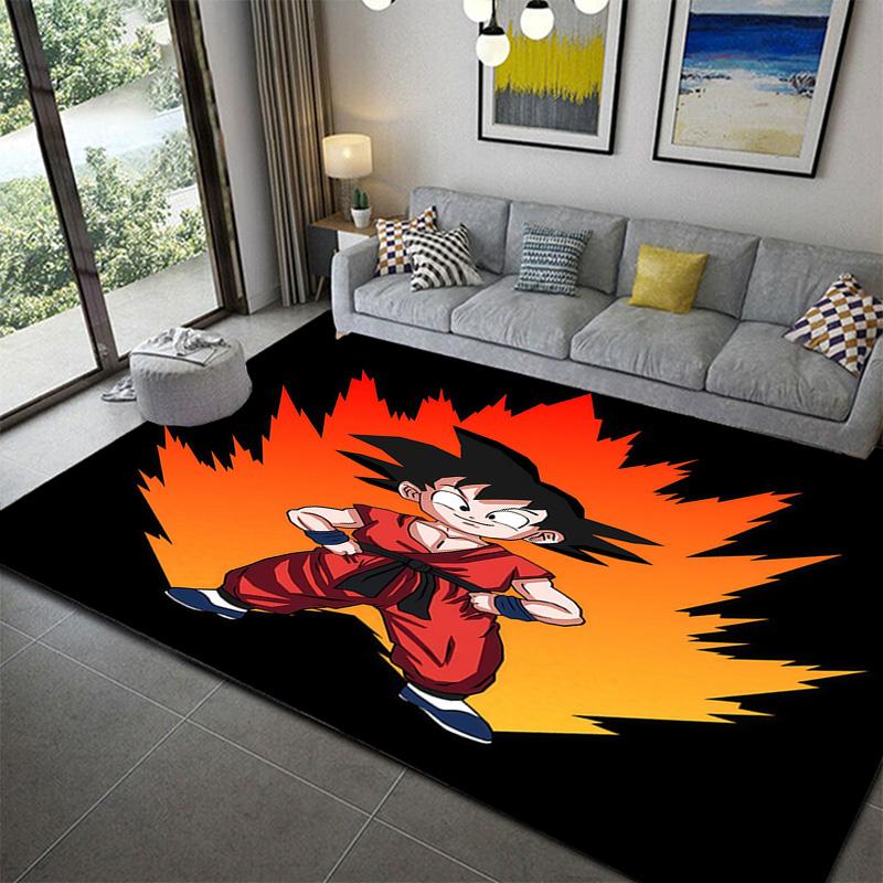 Dragon Ball Hit Assassin Printed Floor Carpetanime soft washable cartoon floor carpet