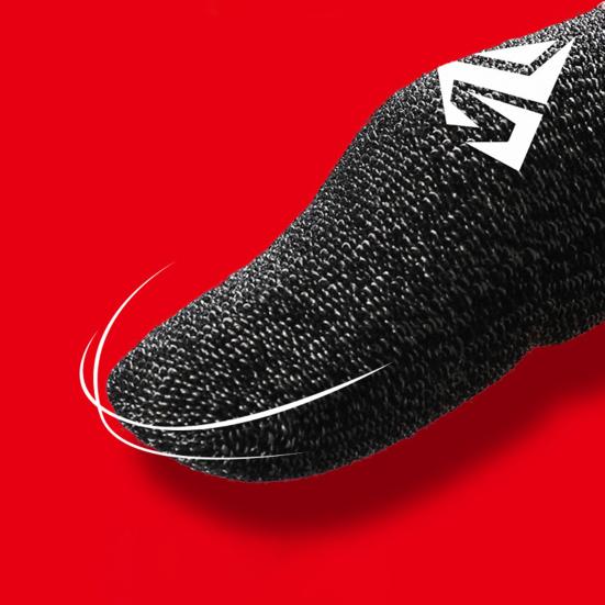 XIMUDED Gaming Finger Sleeves Anti-slip Sweatproof Ultra-thin Touch Screen Gloves Fingertip Cover for Mobile Game