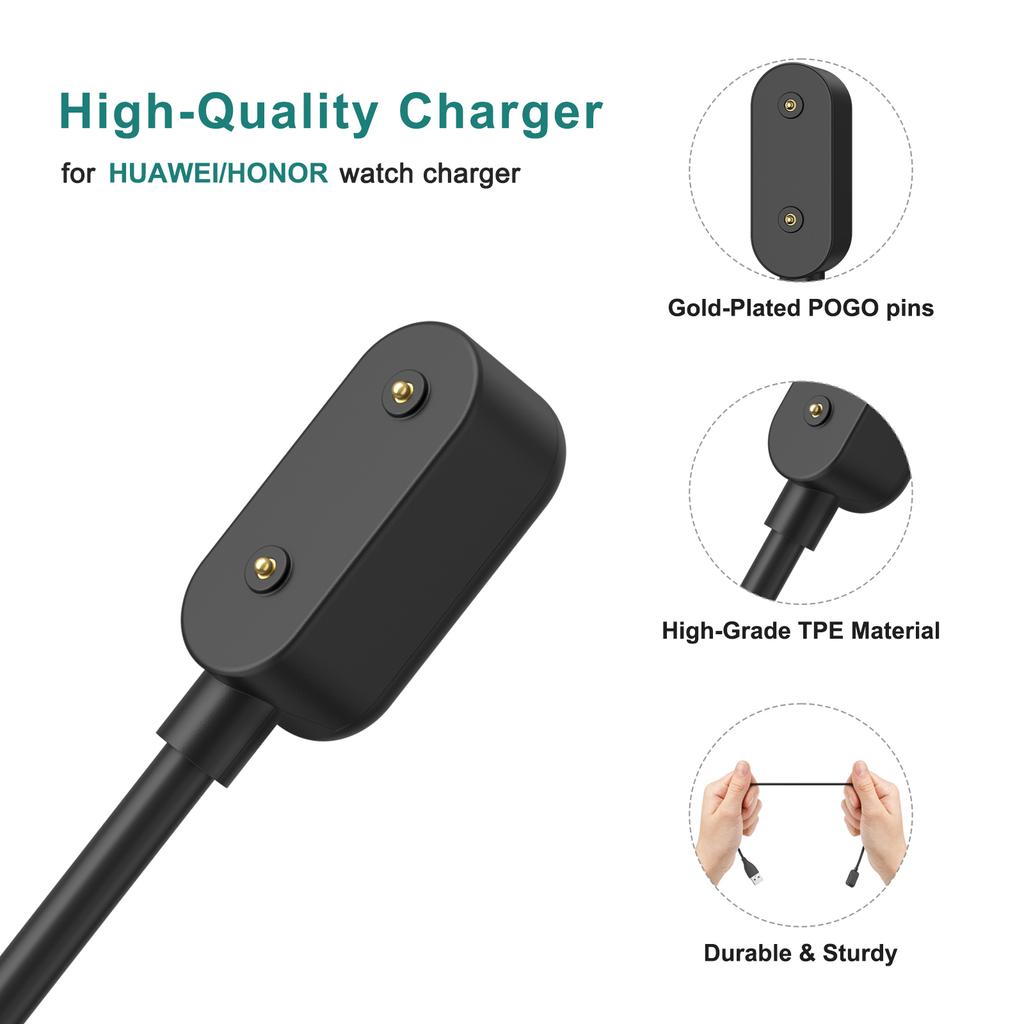 Кабель для зарядки смарт-часов для Huawei Watch Fit/Fit2/Mini USB-кабель для зарядки для Huawei Band 8 7 6 6 pro для Honor Band 6 Watch ES