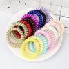 8PCS/Set Fashion Girls Telephone Wire Elastic Hair Bands Hair Ties for Women Ponytail Holder Hair Rope Accessories Gum