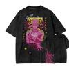 Vintage JoJos Bizarre Adventure Anime Character Graphic T Shirt for Men 100 Cotton Oversized Streetwear 2026 New