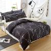 WTEMPO 4 PCS Bedding Set Breathable Bed Cover Skin-friendly Cotton Bed Decoration