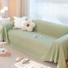 Sofa Cover Summer Ice Silk Cool Sofa Cover Towel High-Grade Non-Slip All-in-One Sofa Cushion Cover