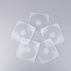 1/2/5Pcs Transparent Plastic Single Piece Cd Case Thickened Dvd Disc Box
