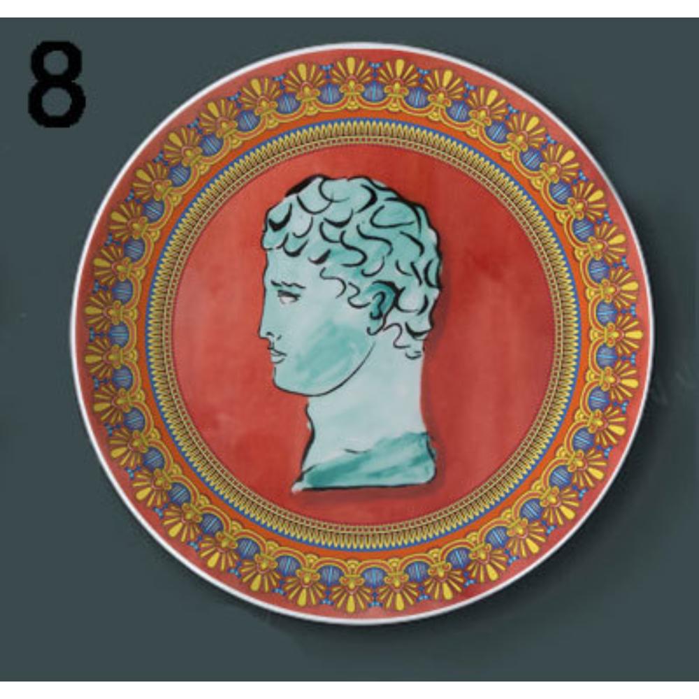 8'' Итальянская керамическая тарелка Ginori 1735 Neptune Journey для настенного декора для гостиной, спальни