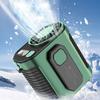 Набедренный вентилятор с фонариком, hands-free, сильный поток воздуха, персональный вентилятор для тела, вентилятор на ремень для садоводства, альпинизма, туризма, кемпинга