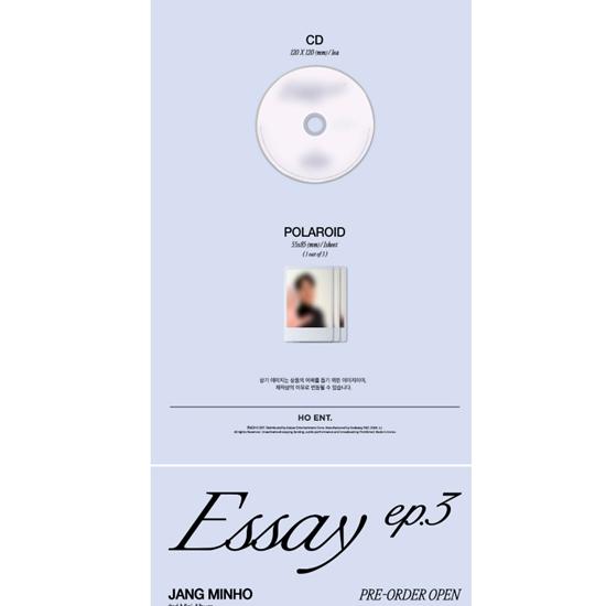 Jang Minho - Mini 3rd [Essay Ep.3] (Non-stop Version) Release Date: 2024.11.29