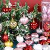 Рождественские пластиковые украшения-сердечки, подвесные украшения для рождественской елки, дома, праздничные товары для вечеринки, украшения в форме сердца со шнурком