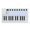Zmart M-VAVE SMK-25 II MIDI-пэдовый контроллер, клавиатура, USB Mini, 25 клавиш, 16 RGB пэдов для барабанов, 8 ручек, программное обеспечение для музыкального продакшена в комплекте, MIDI-клавиатура, MIDI Co