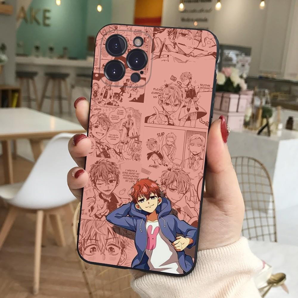 Туалетный Ханнако-кун Чехол для телефона Силиконовый Мягкий для iphone 16 15 14 13 12 11 Pro Mini XS MAX Plus X Чехол