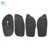 4pcs Car Styling Suede Leather with white line Interior Door Panel Armrest Cover Trim For VW Golf 4 MK4 Bora Jetta 1998-2005 LHD
