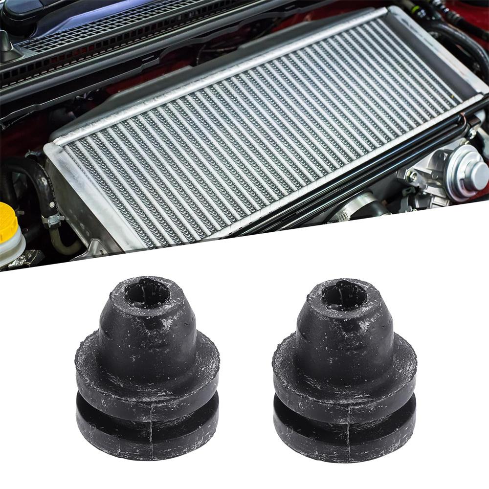 2pcs Rubber Radiator Mount Bushings Lower For Nissan Pathfinder 1996-2006