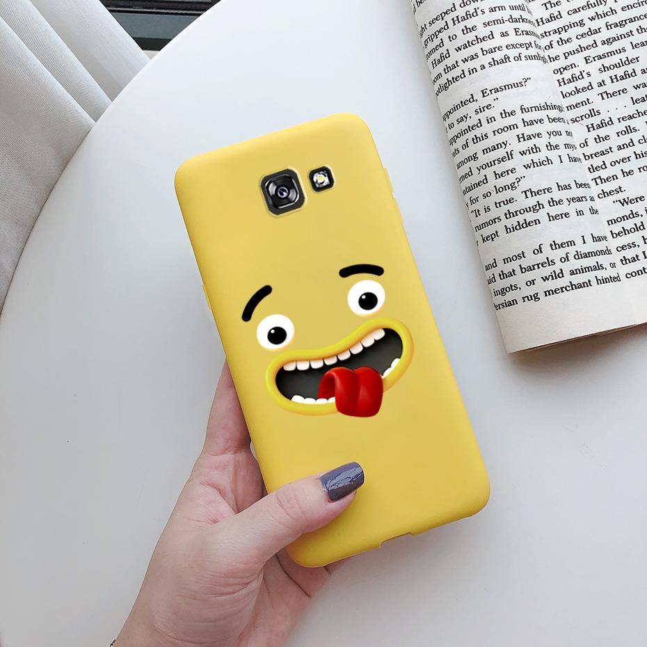 case For Samsung Galaxy A7 2017 Case Cute Painted silicon soft tpu phone back Cover Bumper For Samsung A7 2017 A720 A720f Cases