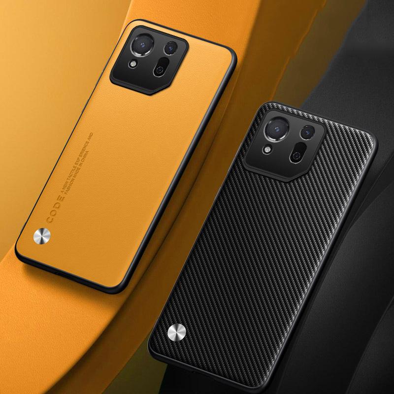 Роскошный кожаный чехол для телефона Asus ROG Phone 9 8 Pro 9Pro Однотонная кожаная ударопрочная мягкая задняя крышка для Asus ROG Phone 7 7Pro 6 5 3