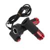 12V?99V Universal 6 Core Electric Bike Throttle Handle With Two Section Three SpeedRed