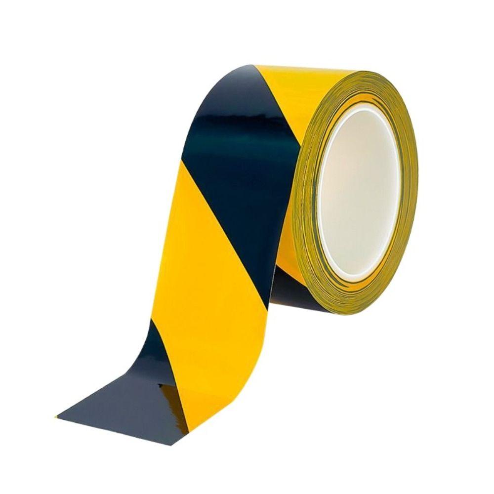 Клейкая ПВХ Предупреждающая Лента Противоскользящие Предупреждающие Наклейки Наклейки для Обозначения Местоположения Лестница Пол
