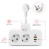 Electrical Socket Fast Charging Ports For Home Office Extension Cord With Switches 2AC Wall Socket Wall Charger With USB Outlets Power Strip Adapter