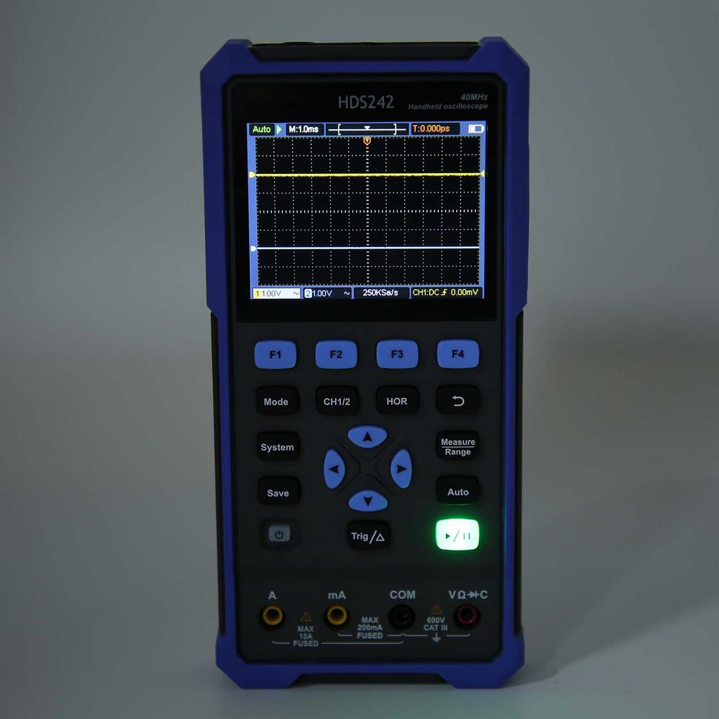 HDS242 OWON Ручной осциллограф-мультиметр Источник сигналов Генератор сигналов Многофункциональный тестер