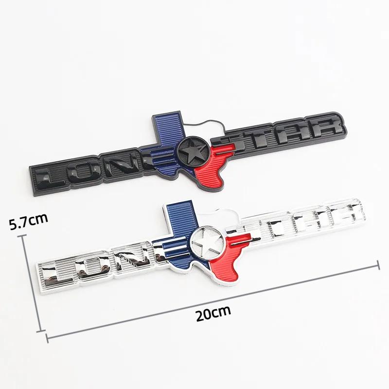 1 шт. 3D ABS Texas Edition Lone Star эмблема на задний багажник автомобиля для Silverado Sierra наклейка аксессуары