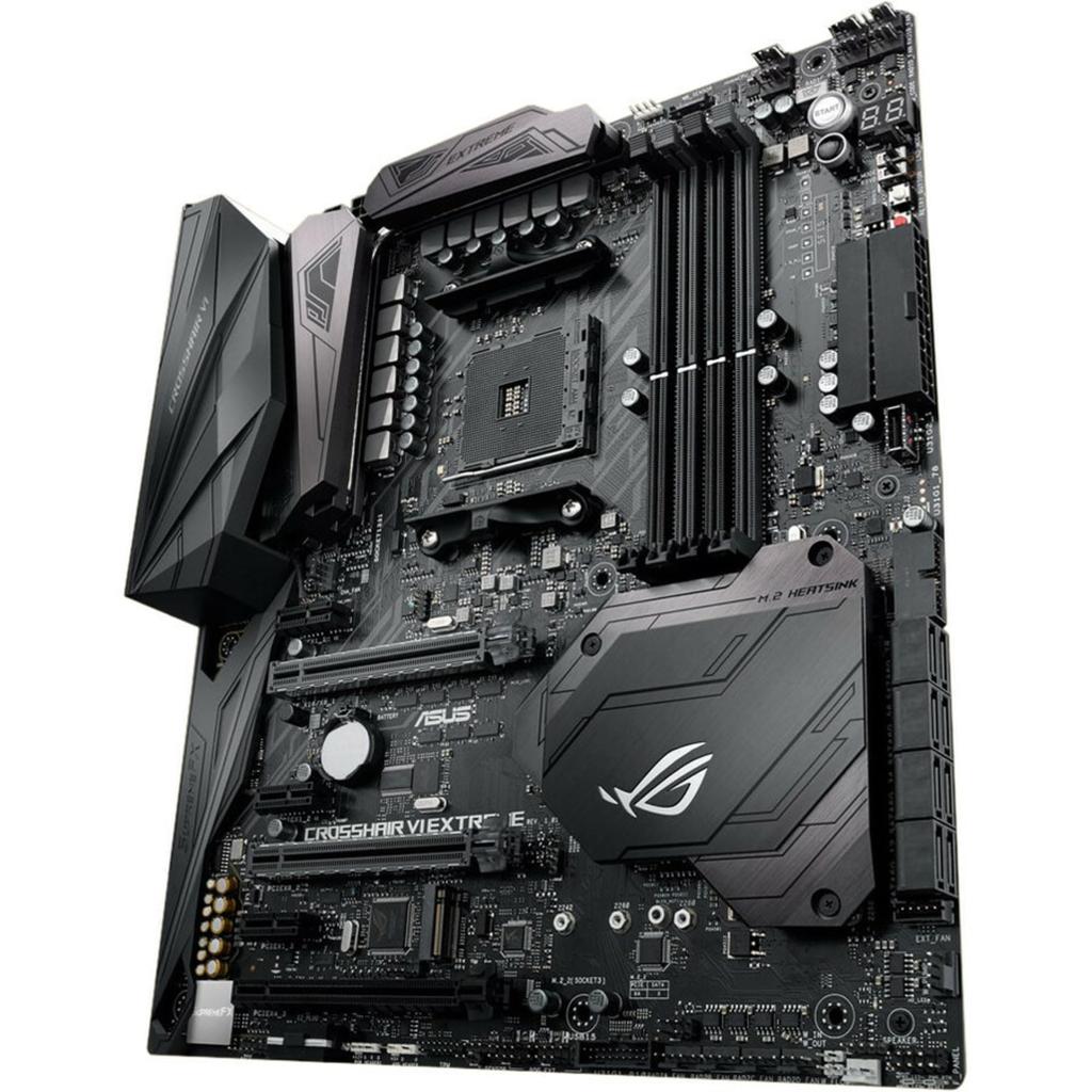 Motherboard with ASUS AMD X370 Compatible with AM4 Socket ROG CROSSHAIR VI EXTREME [E-ATX]