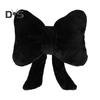 Bow Pillow Padded Soft Touch Plush Solid Color Bow Shape Bedroom Living Room Car Dorm Office Decoration Cushion Sleeping Pillow