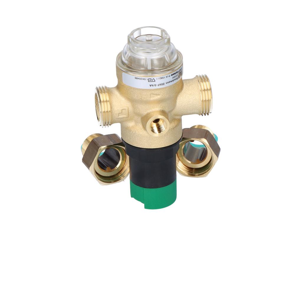 Pressure regulator, with unions, 1 inch