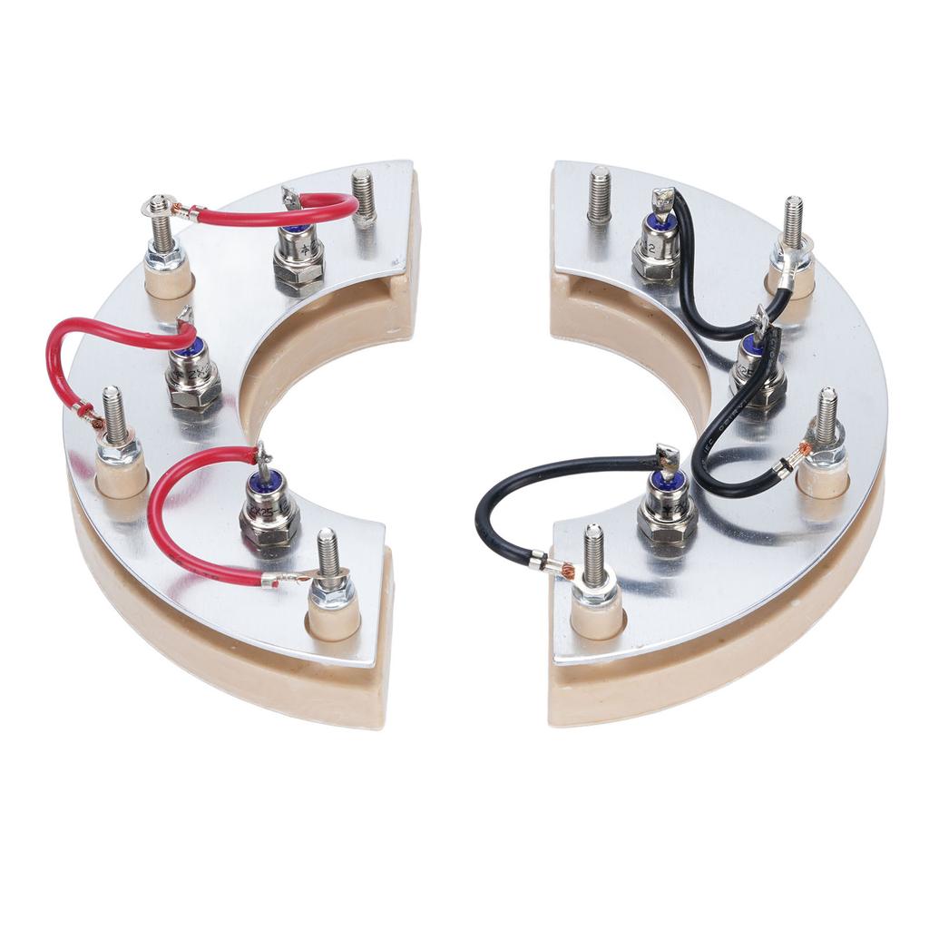 25A Вращающийся выпрямительный модуль Мостовой выпрямитель Нержавеющая сталь Профессиональный регулятор напряжения