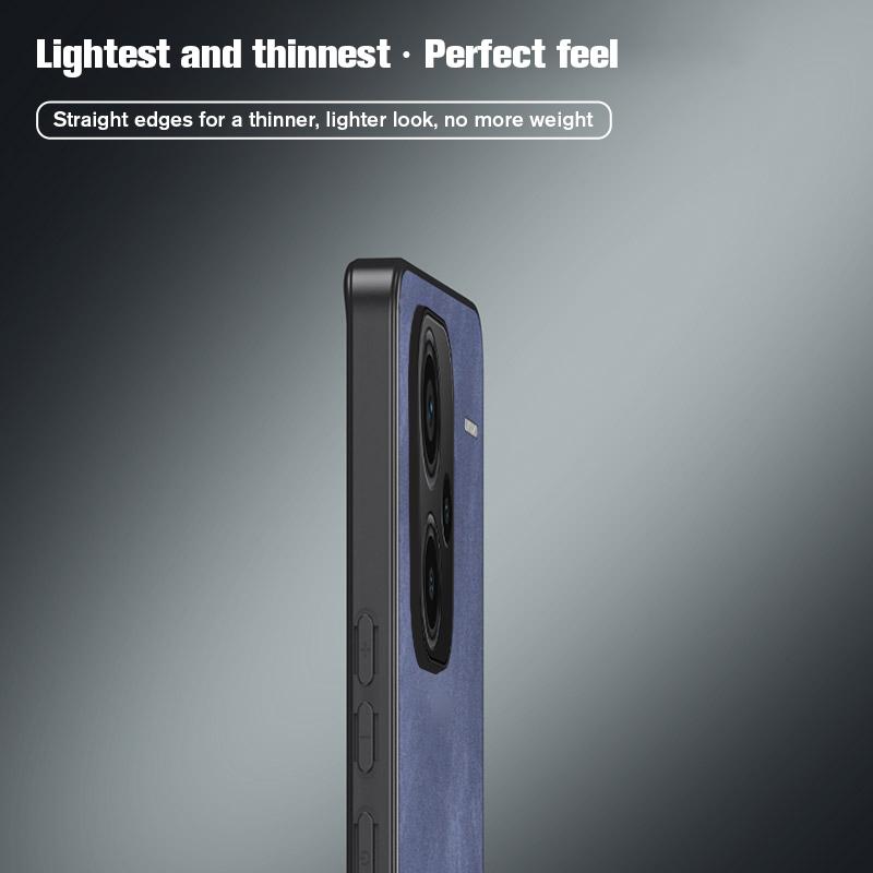 Для Xiaomi Redmi Note 13 Pro Plus 5G Роскошный чехол из волокнистой кожи для Redmi Note13pro+ 13C 5G 13R Turbo 3 K70E Матовый полный защитный чехол