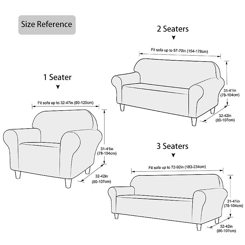1/2/3-местный чехол для дивана в европейском стиле, жаккардовая ткань, эластичные чехлы для диванов для гостиной, эластичные защитные чехлы для дивана, мебели