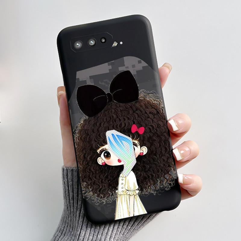 Чехол для Asus Rog Phone 5 Rog 5s ZS673KS ZS676KS Чехол Роскошный Дракон Милый Крутой Для Мальчиков Девочек Мягкий Черный Матовый Силиконовый Задний Чехол