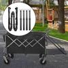 Camping Wagon Trolley Handle Folding Push Beach Cart Accessories Replacement Easy To