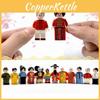 Figures Ancient Chinese Wealth God Toy Mini Building Bricks Set Collectors For