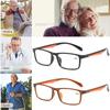 Очки Ultralight Reader Clear Lens Women Retro Presbyopic Glasses Men Female TR90 Male Reading Glasses Unique