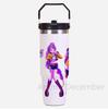 30 унций Аниме K-Pop Американский Простой Однотонный Термос из Нержавеющей Стали Портативный Автомобильный Легко Носить Чашка для Воды Термоизоляция Холодная Чашка для Льда