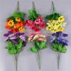 Искусственные цветы диаметром 5 см, легкие пластмассовые мягкие