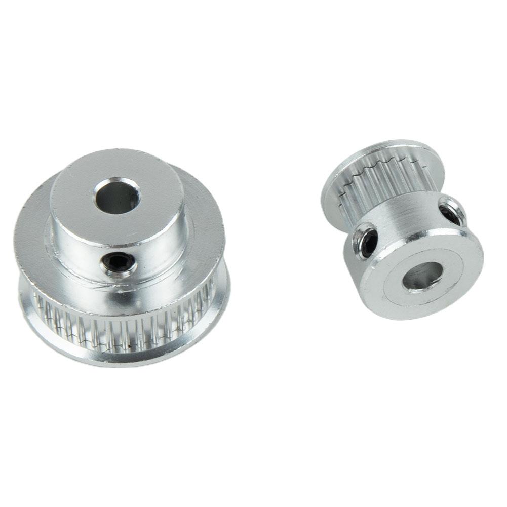 Synchronizer Pulley 20 Teeth Timing Pulley 36 Teeth Timing Pulley 5mm Bore Cnc