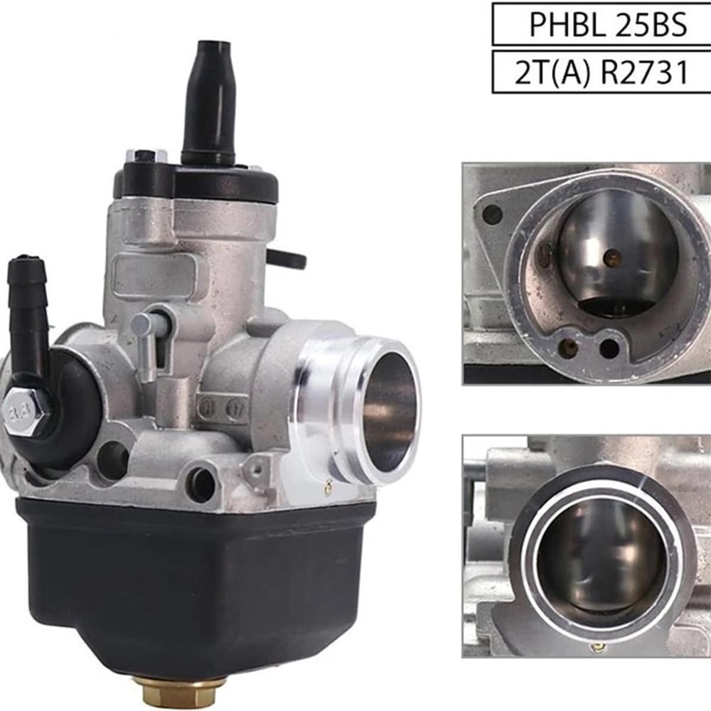 Карбюратор PHBL 25мм BS R2731 Подходит для мотоцикла скутера 2-тактного 50cc-300cc
