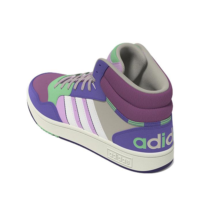 adidas Кроссовки Hoops 3.0 Mid 'Фиолетово-розовые' Женские H03748